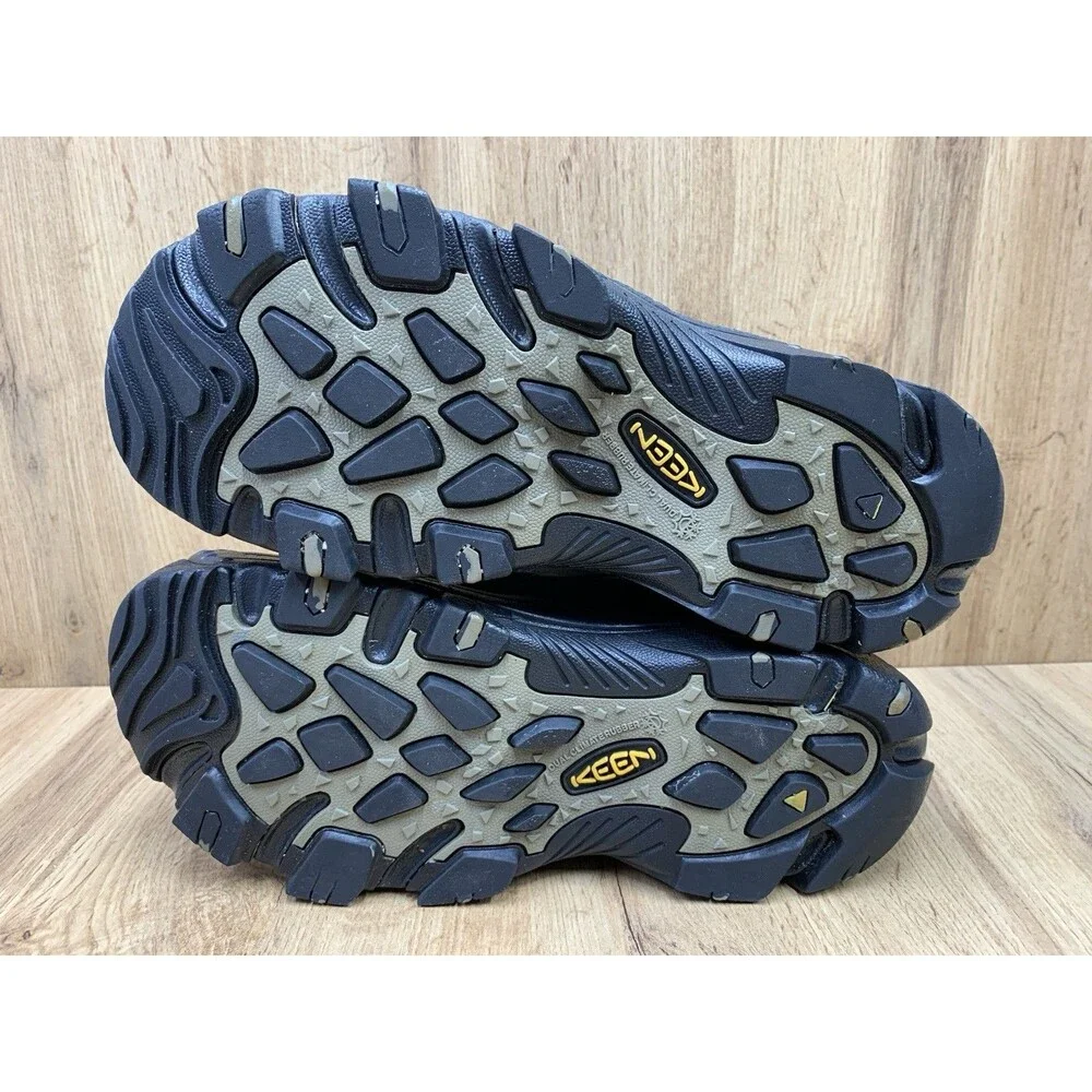 KEEN Delta Mid Waterproof Insulated Hiking Boots Men’s 10 Black 200g 12003